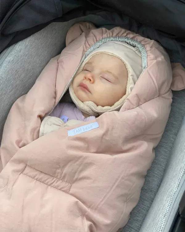 7AM - Mitten, Hat and Blanket Cub Set Airy