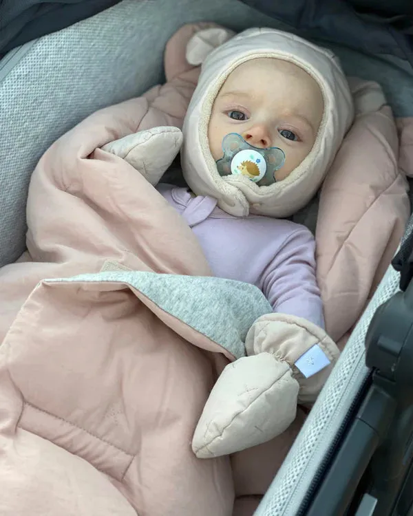 7AM - Mitten, Hat and Blanket Cub Set Airy