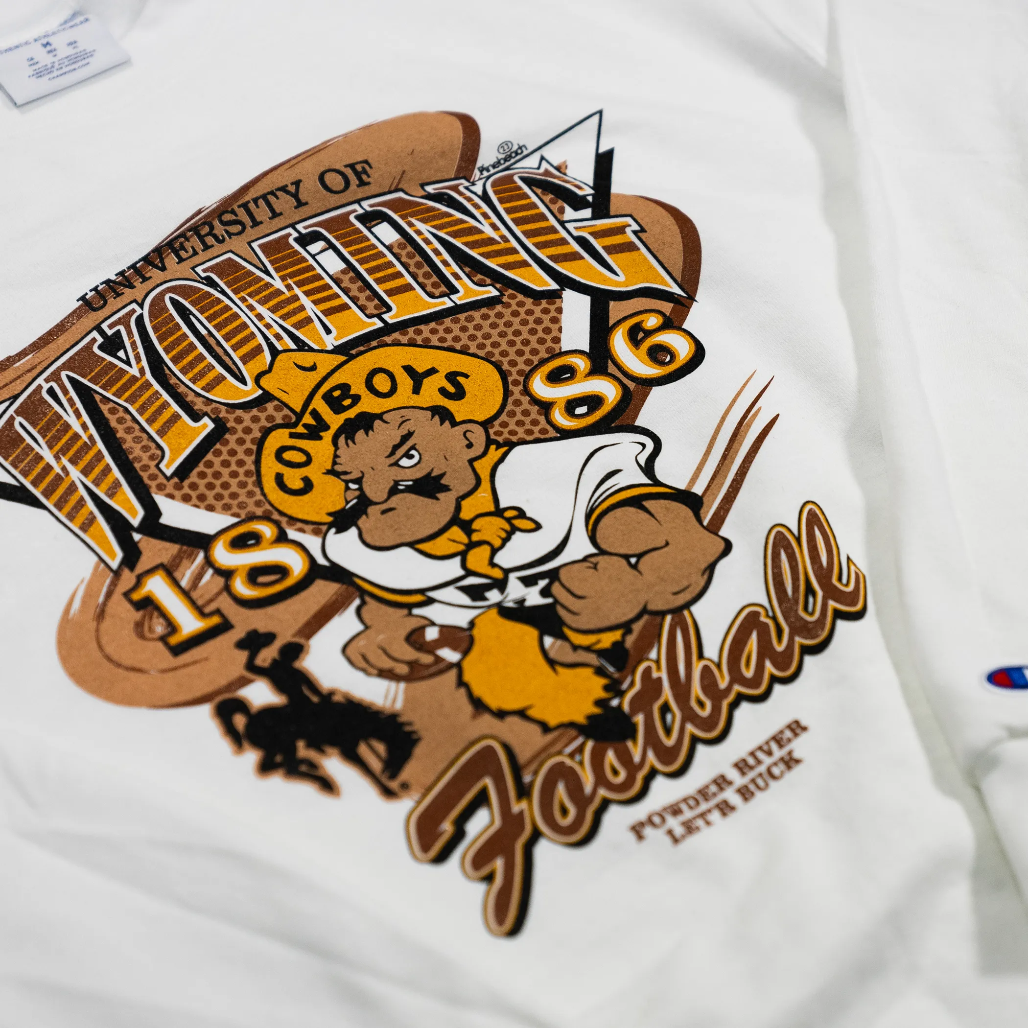 90s Wyoming Football Vintage Crewneck
