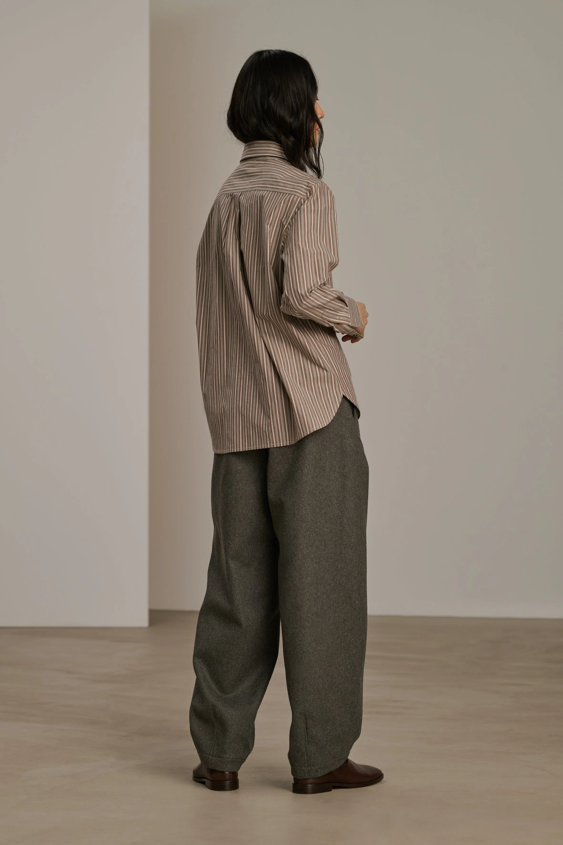 ALPHEE BROWN SHIRT