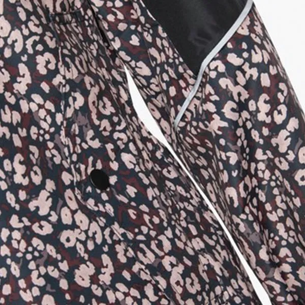 Animal Print Lightweight Waterproof Jacket