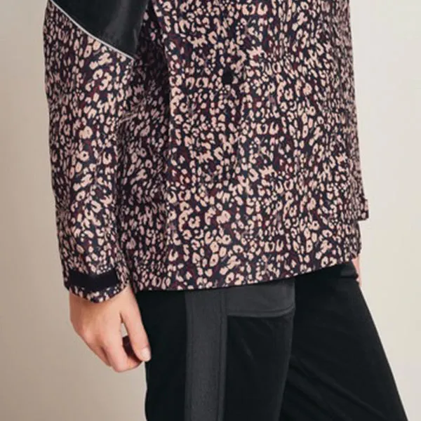 Animal Print Lightweight Waterproof Jacket