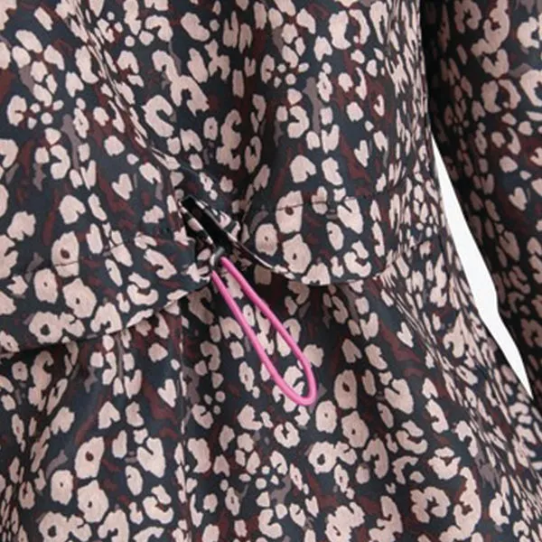 Animal Print Lightweight Waterproof Jacket