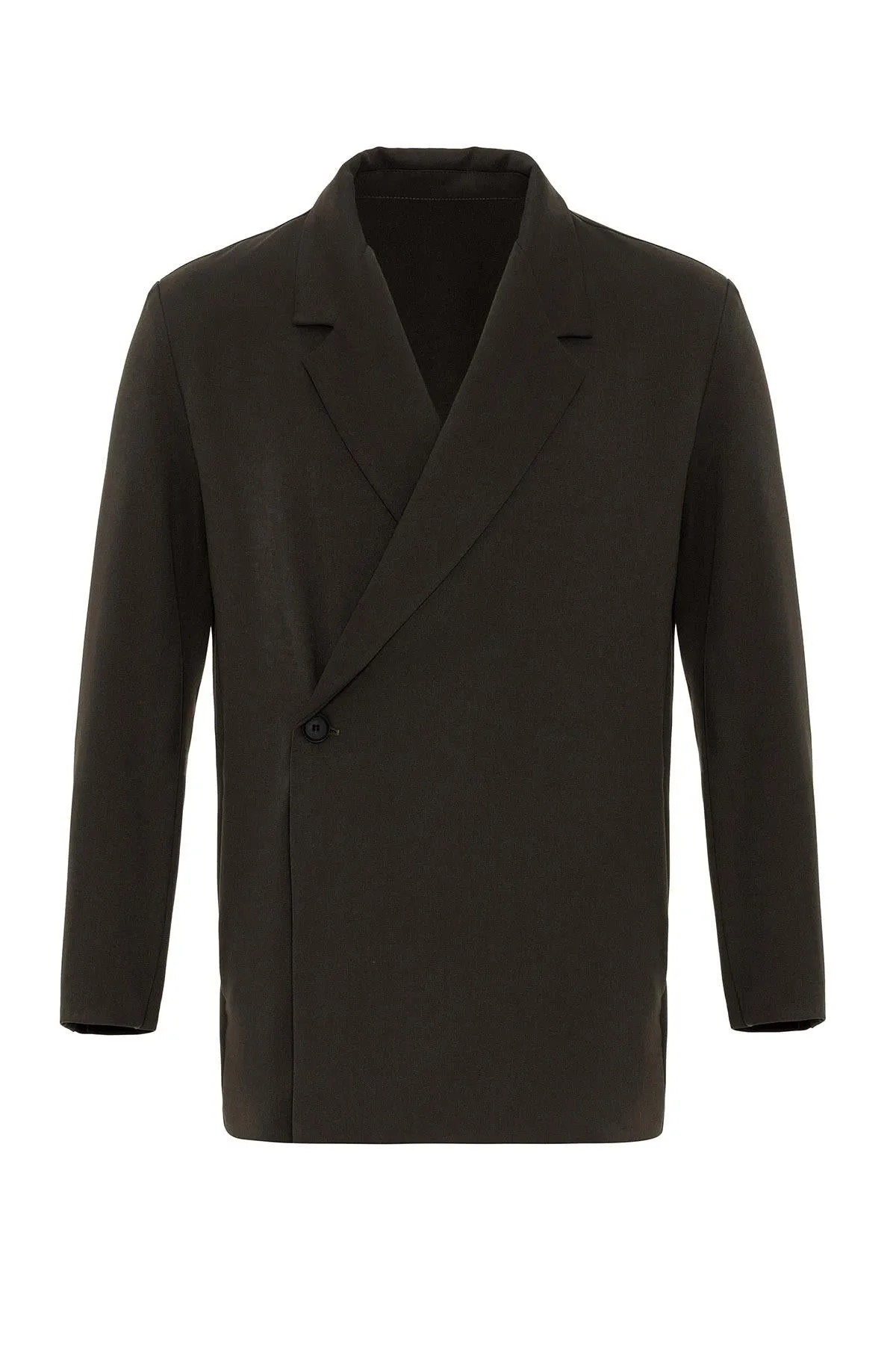 ANT Double Breasted Closure Hidden Pocket Men's Blazer Jacket - Kozáni