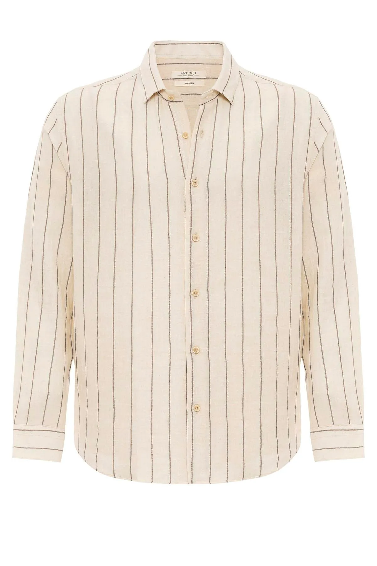 ANT Slim Fit Striped Men's Shirt - Arcadia