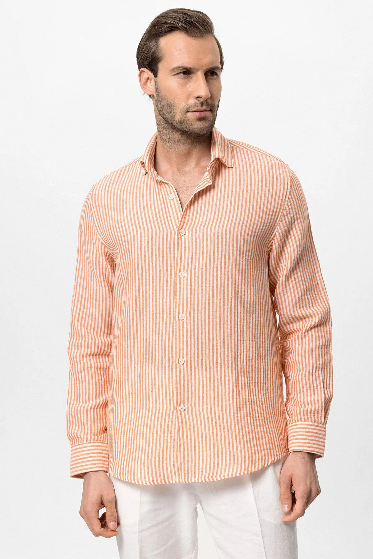 ANT Striped Men's Shirt - Fort Worth