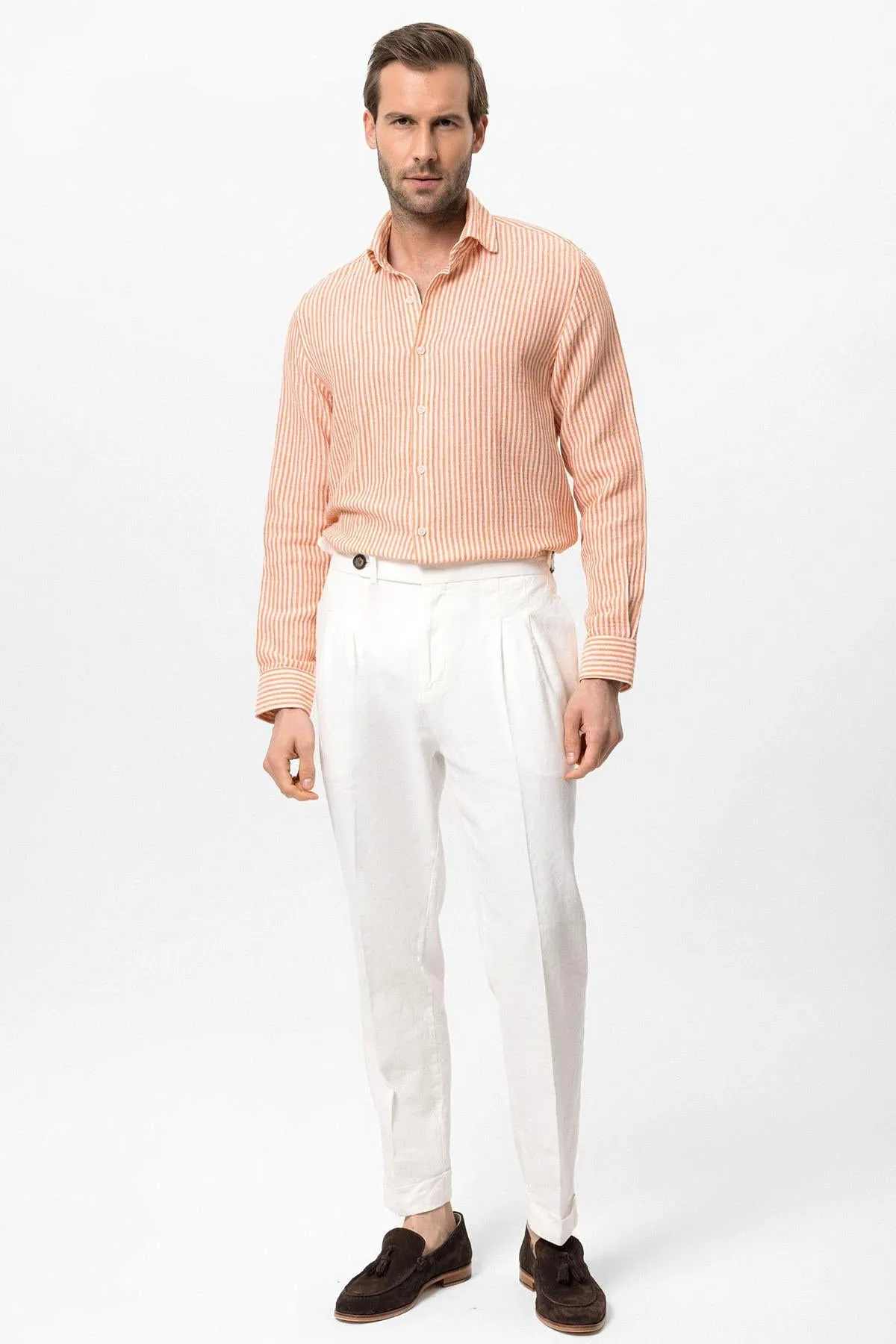 ANT Striped Men's Shirt - Fort Worth