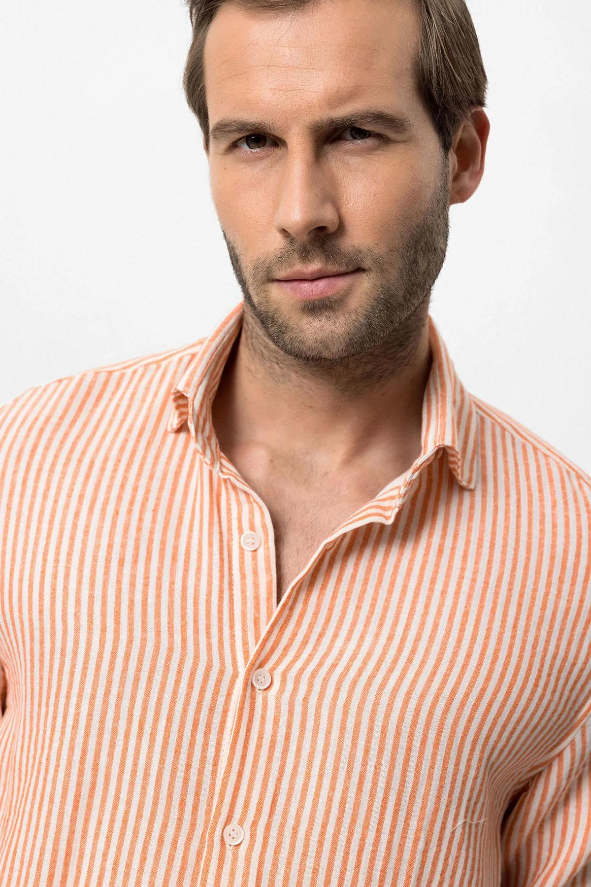 ANT Striped Men's Shirt - Fort Worth