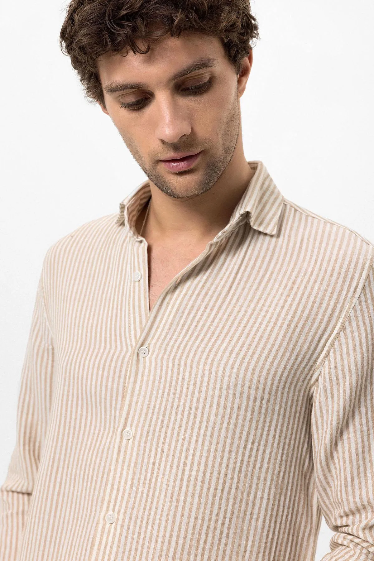 ANT Striped Men's Shirt - Tracy