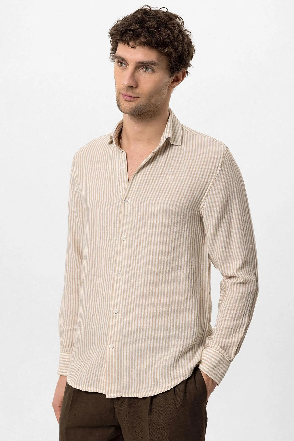 ANT Striped Men's Shirt - Tracy