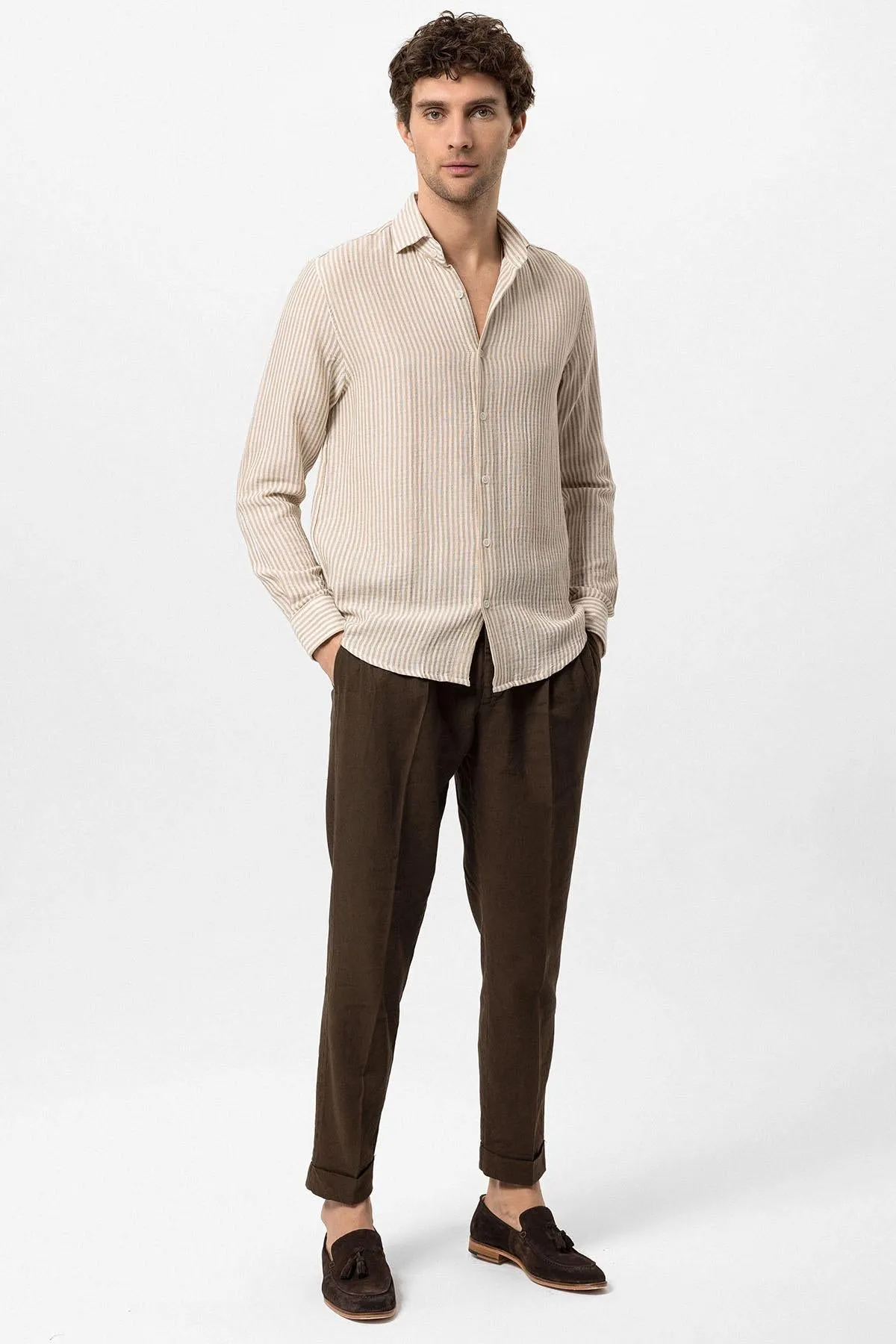 ANT Striped Men's Shirt - Tracy