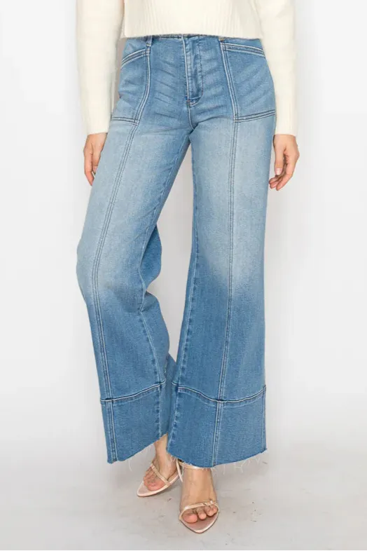 Artemis Slim Palazzo Jean