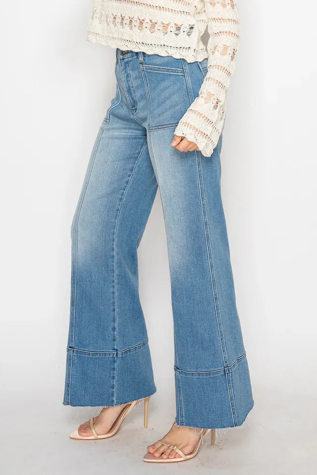 Artemis Slim Palazzo Jean