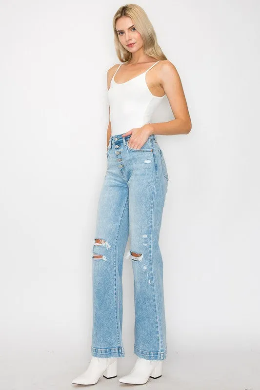 ARTEMIS VINTAGE 90'S VINTAGE STRETCH WIDE JEANS