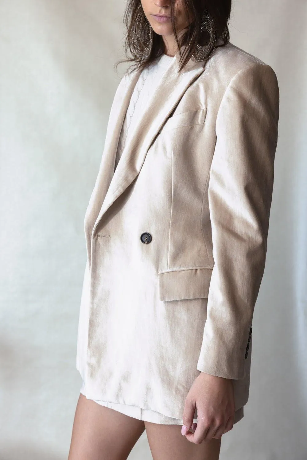 Asymmetrical Detail Jacket