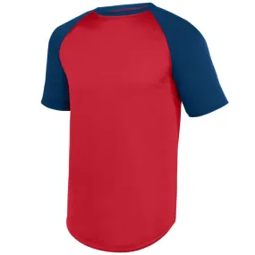 Augusta 1509 Youth Wicking Short Sleeve Baseball Jersey