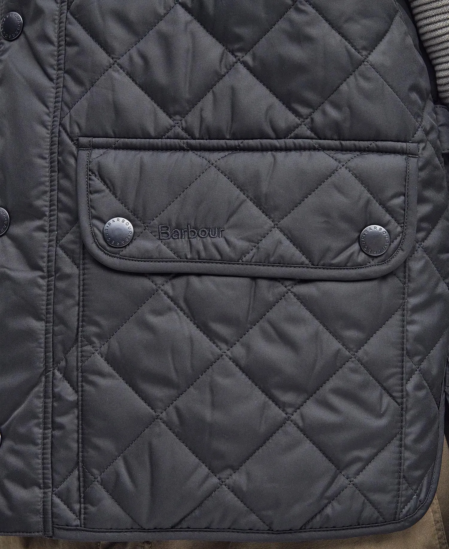 Barbour Lowerdale Quilted Vest - Navy