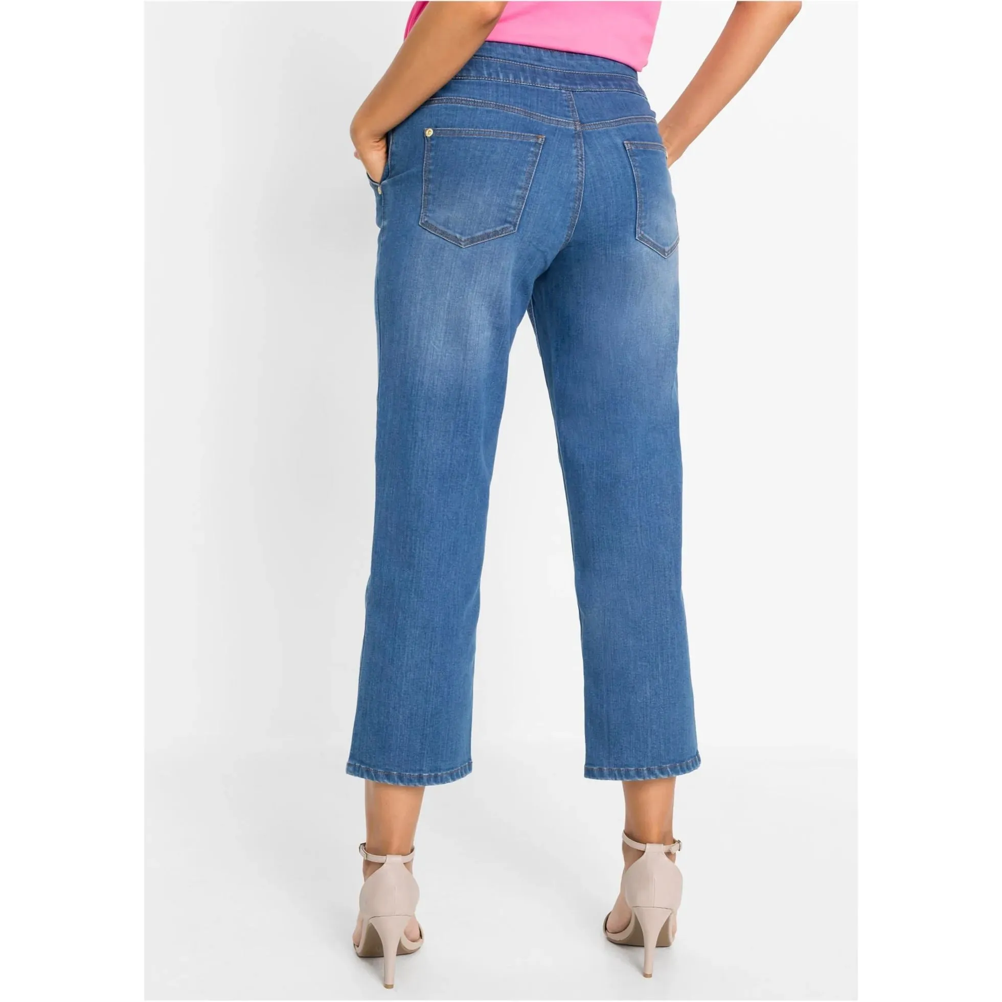 Bodyflirt Blue Stone Cropped Jeans
