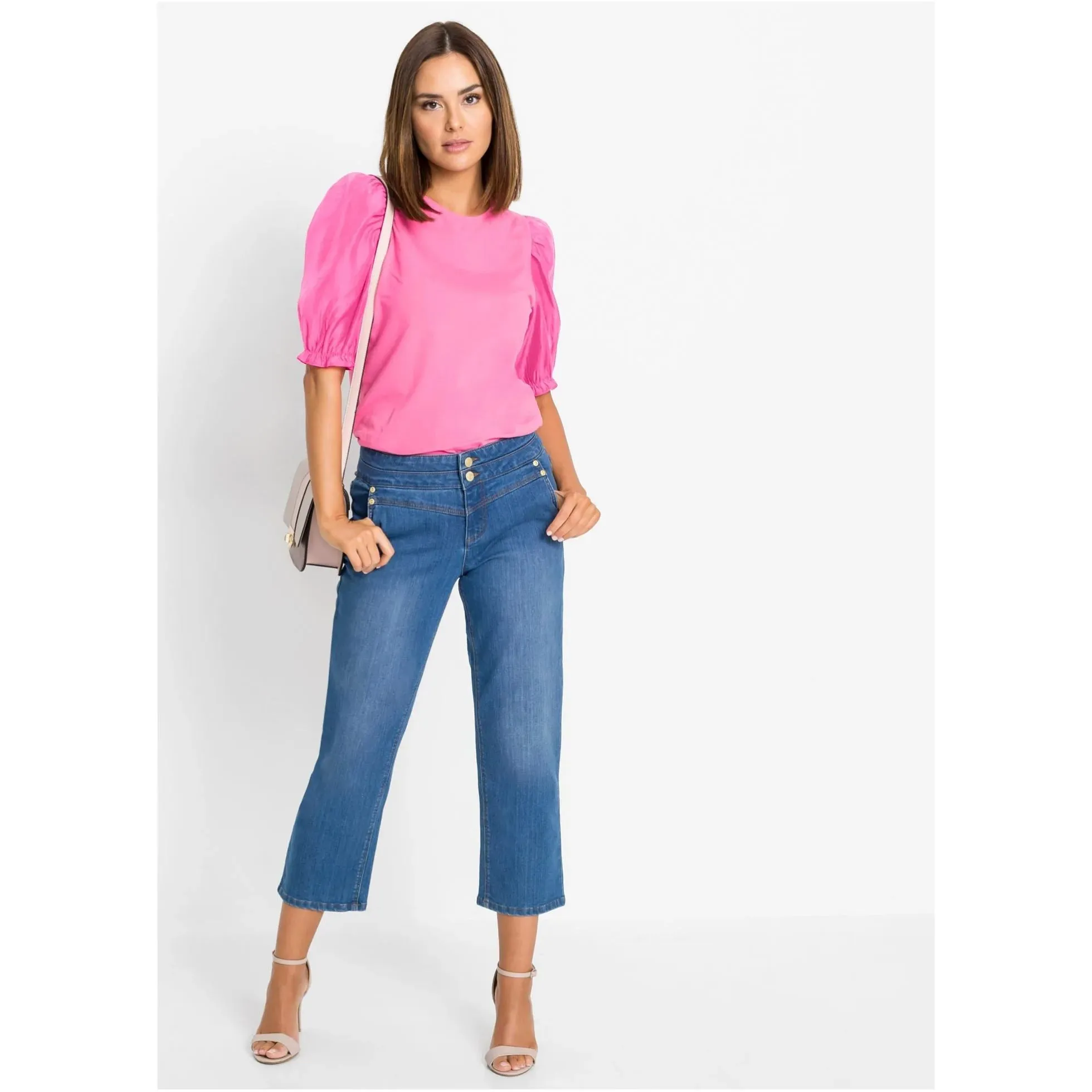 Bodyflirt Blue Stone Cropped Jeans