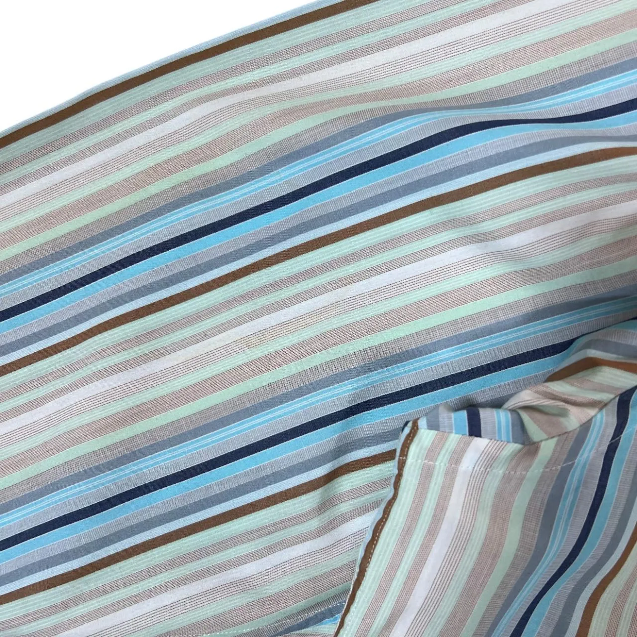 BOSS Hugo Boss Classic Multi Striped Long Sleeve Cotton Dress Shirt