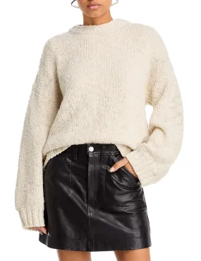 Bouclé Sweater, Cream