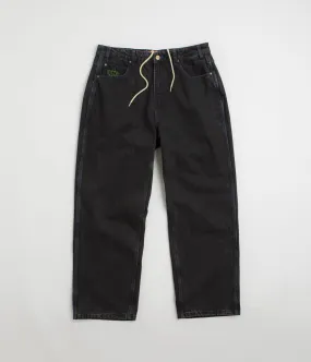Butter Goods Spider Jeans - Washed Black