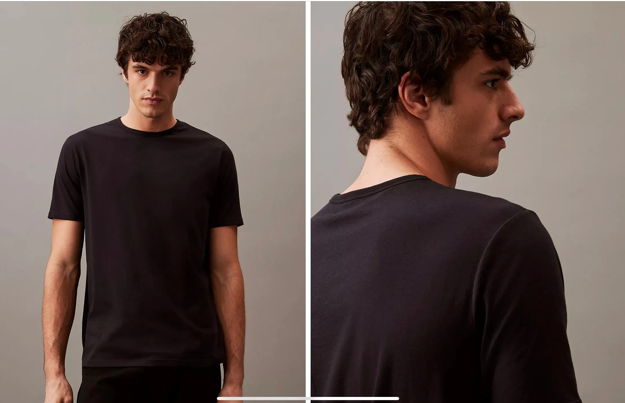 CALVIN KLEIN NB4011 COTTON CLASSIC CREW NECK T-SHIRT 3-PACK