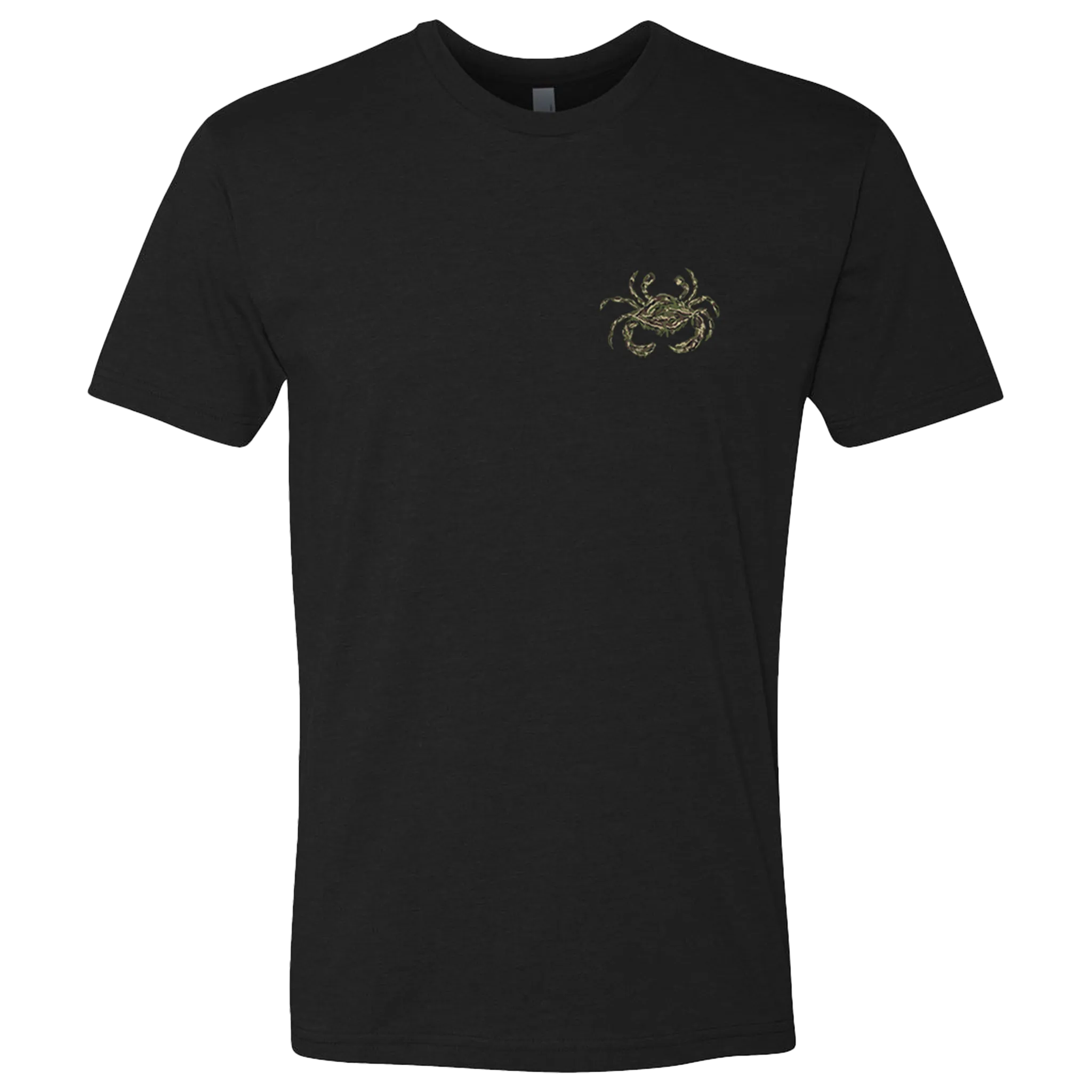 Camo Crab Adult Short Sleeve T-shirt