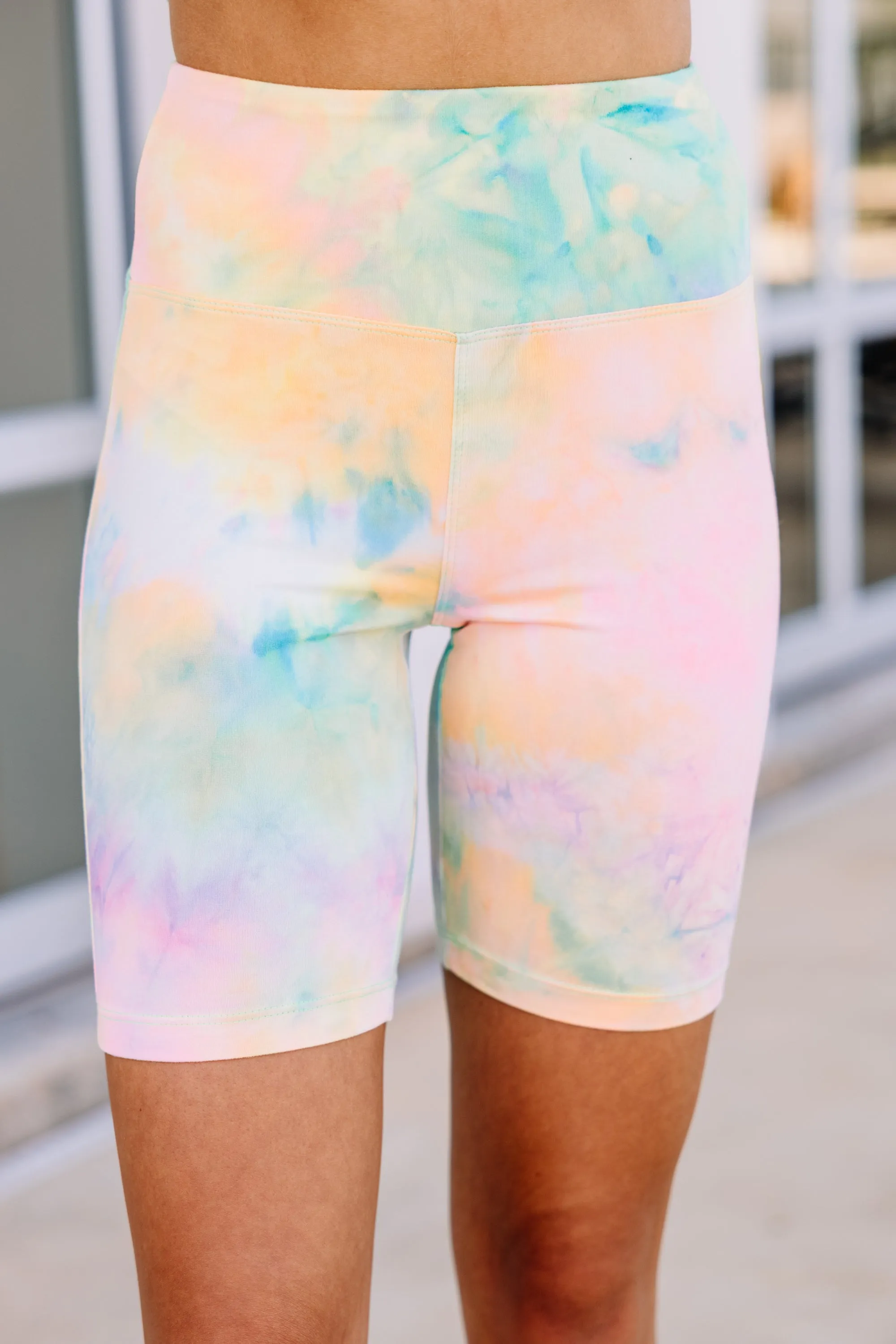 Can't Let You Go Neon Green Tie Dye Set