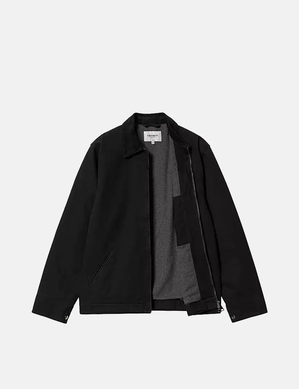 Carhartt WIP Detroit Jacket (Winter Lined) - Black