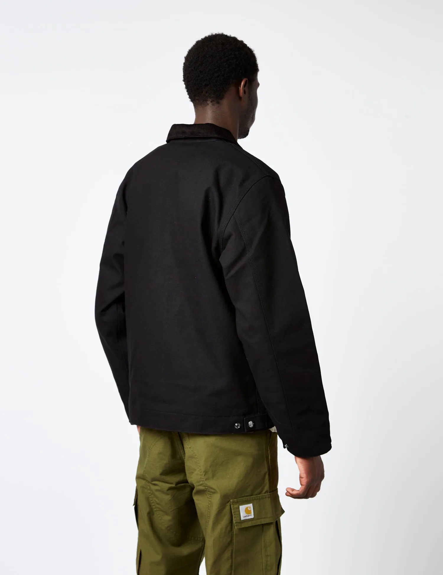 Carhartt WIP Detroit Jacket (Winter Lined) - Black