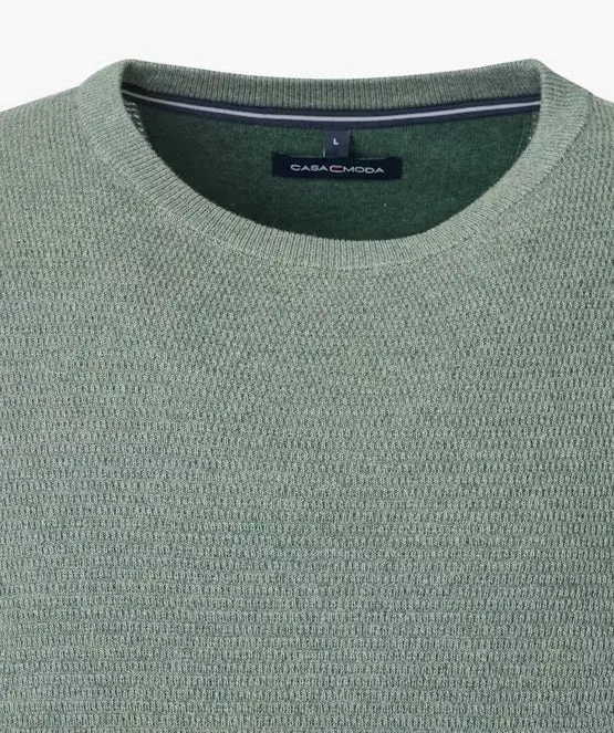 Casa Moda Crew Neck Sweater 369 - Light Green