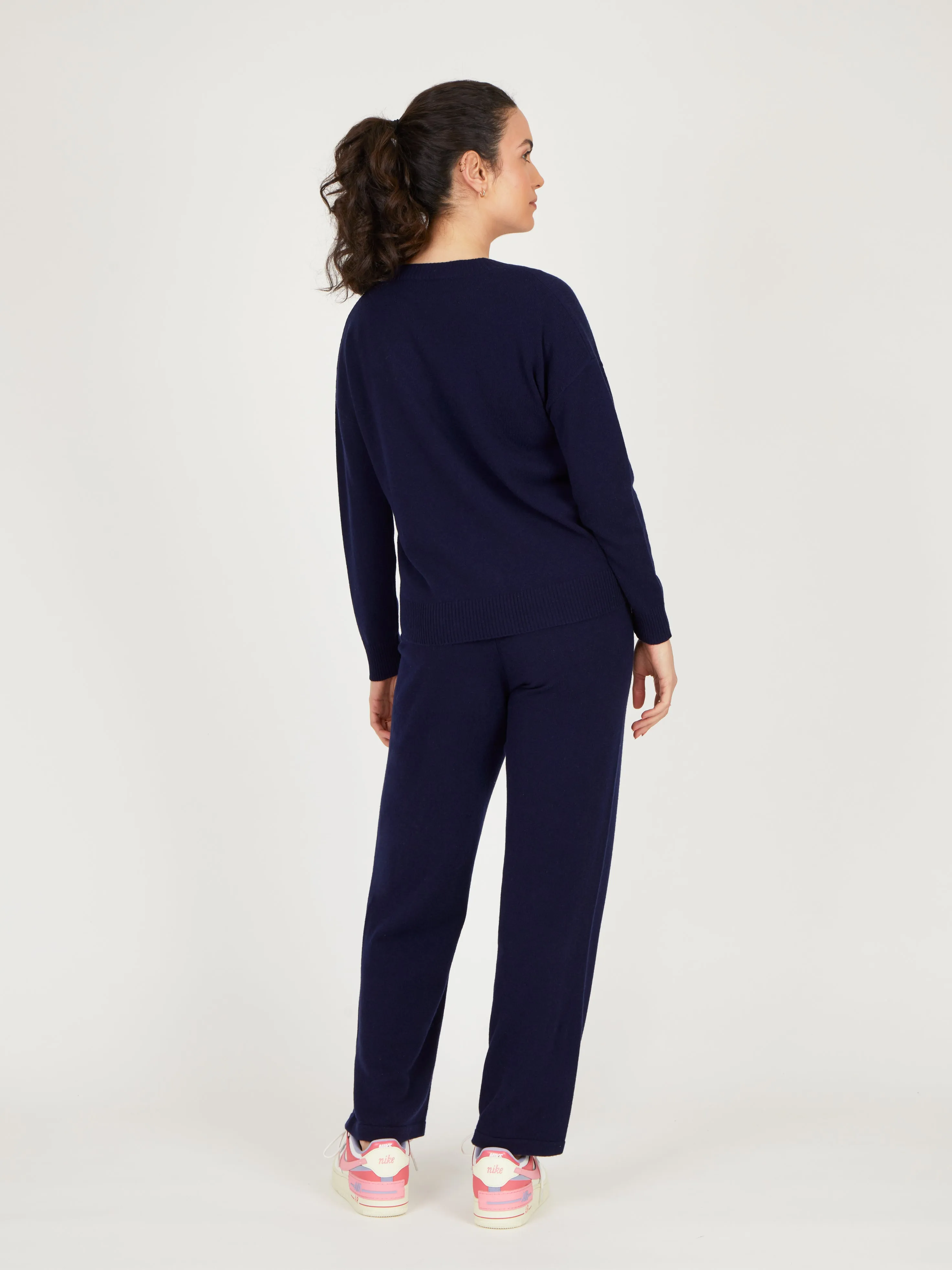 Core Standard 100% Cashmere Straight Leg Joggers