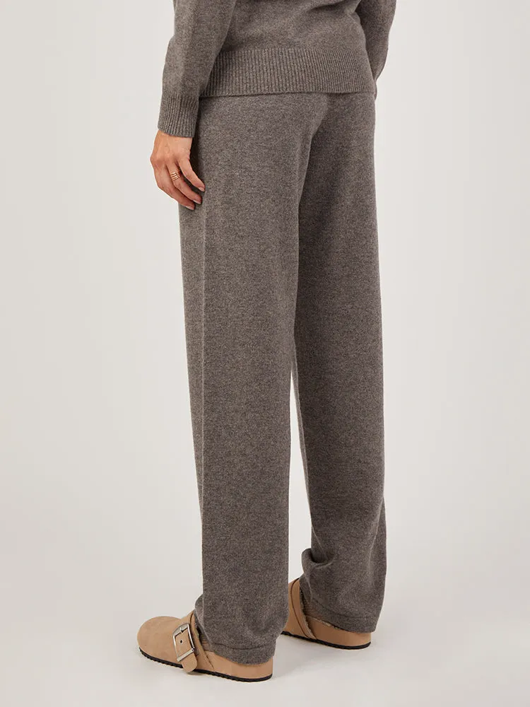Core Standard 100% Cashmere Straight Leg Joggers