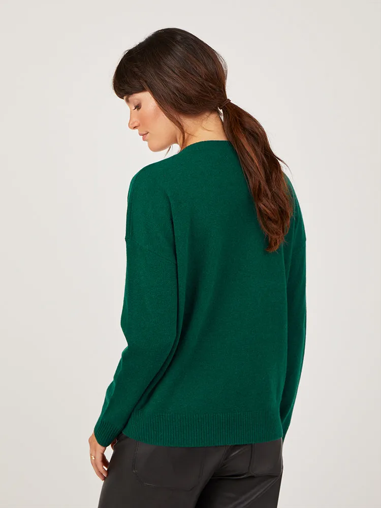 Core Standard 100% Cashmere V Neck Jumper