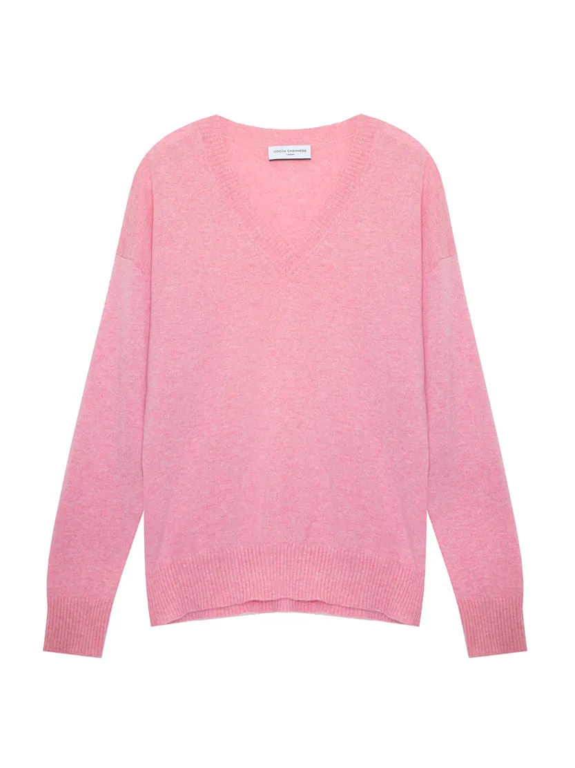 Core Standard 100% Cashmere V Neck Jumper