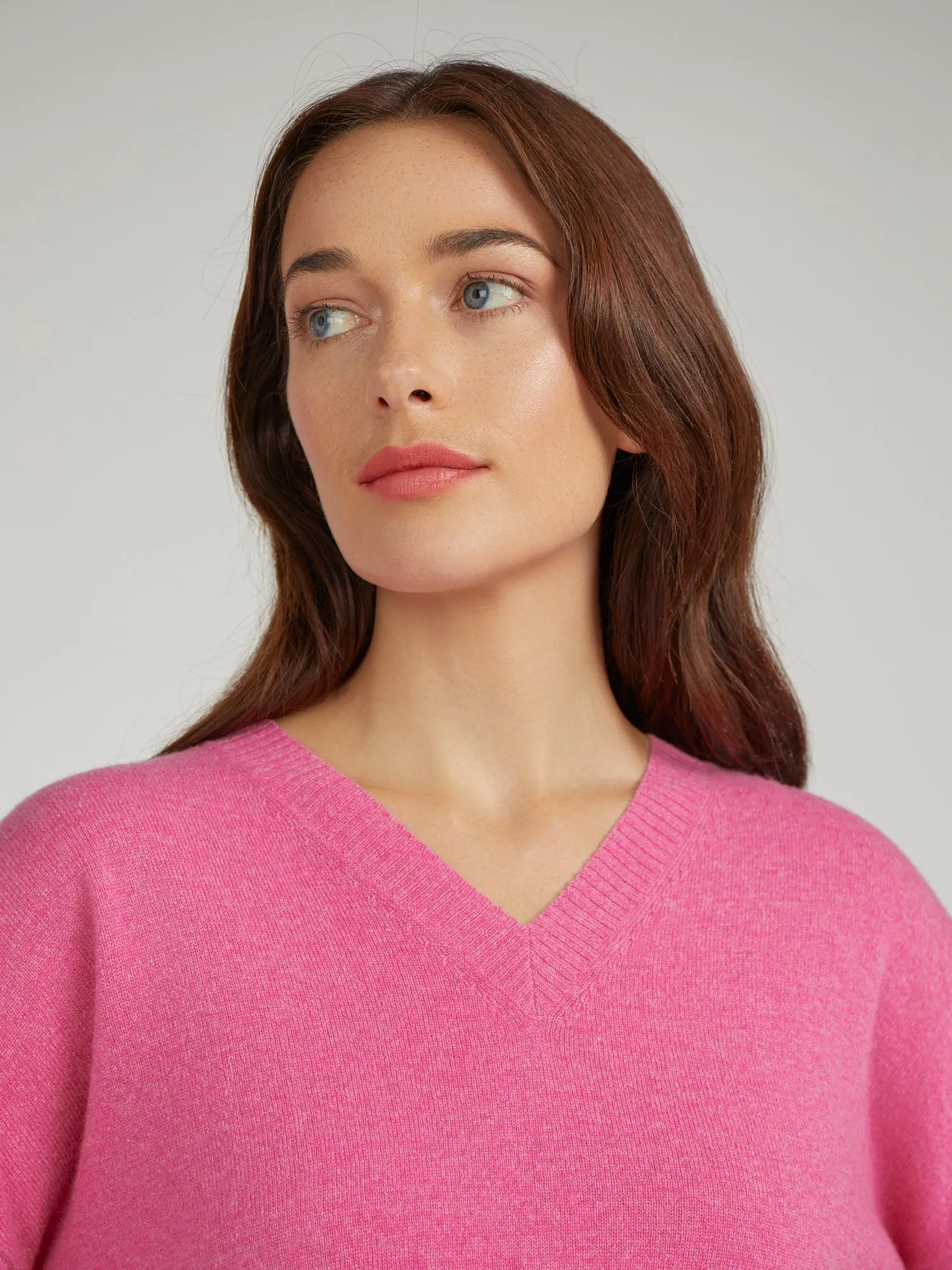 Core Standard 100% Cashmere V Neck Jumper
