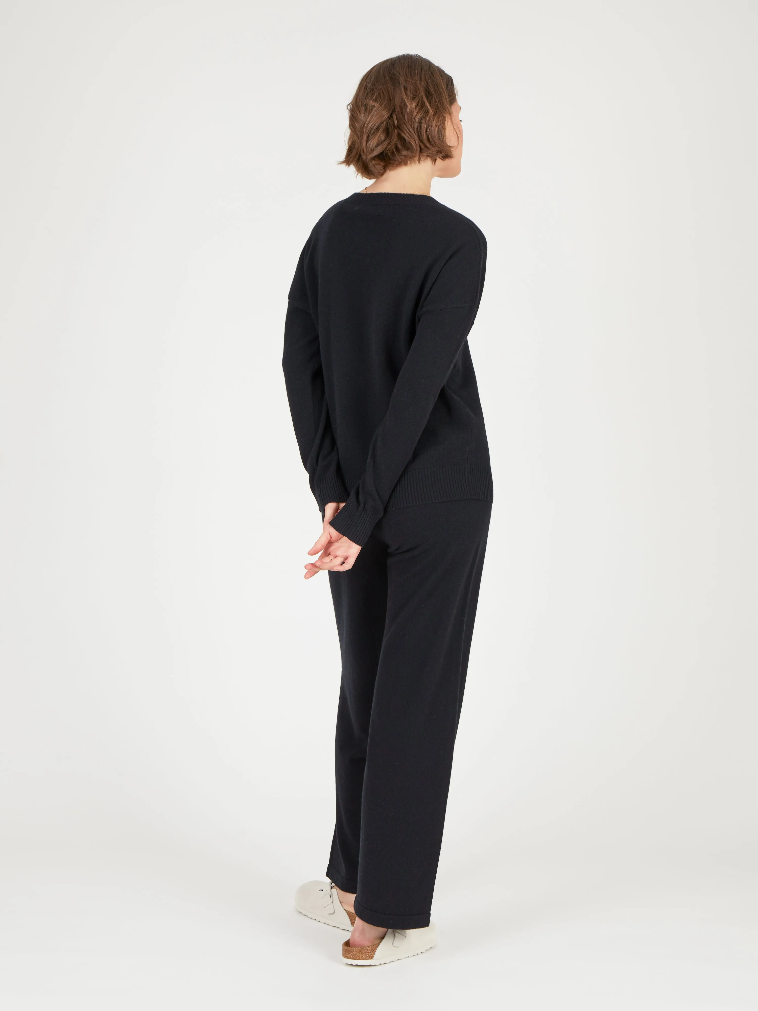 Core Standard 100% Cashmere V Neck Jumper