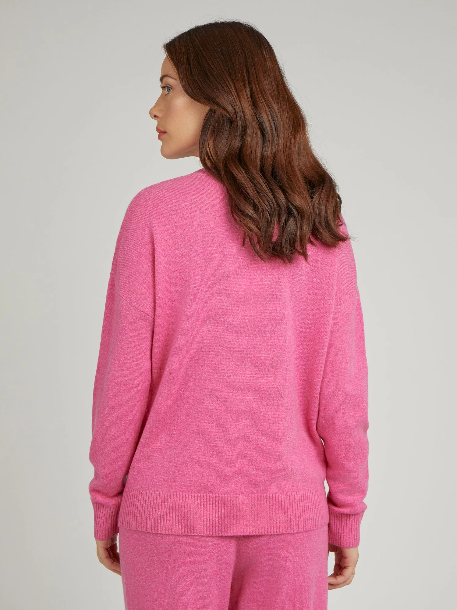 Core Standard 100% Cashmere V Neck Jumper