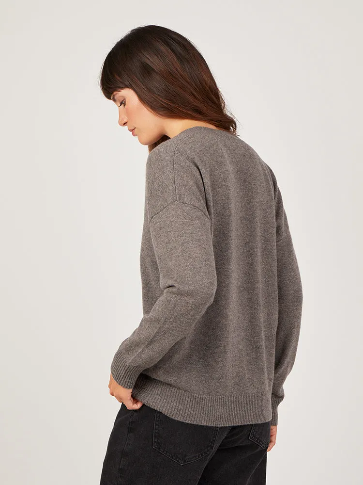 Core Standard 100% Cashmere V Neck Jumper