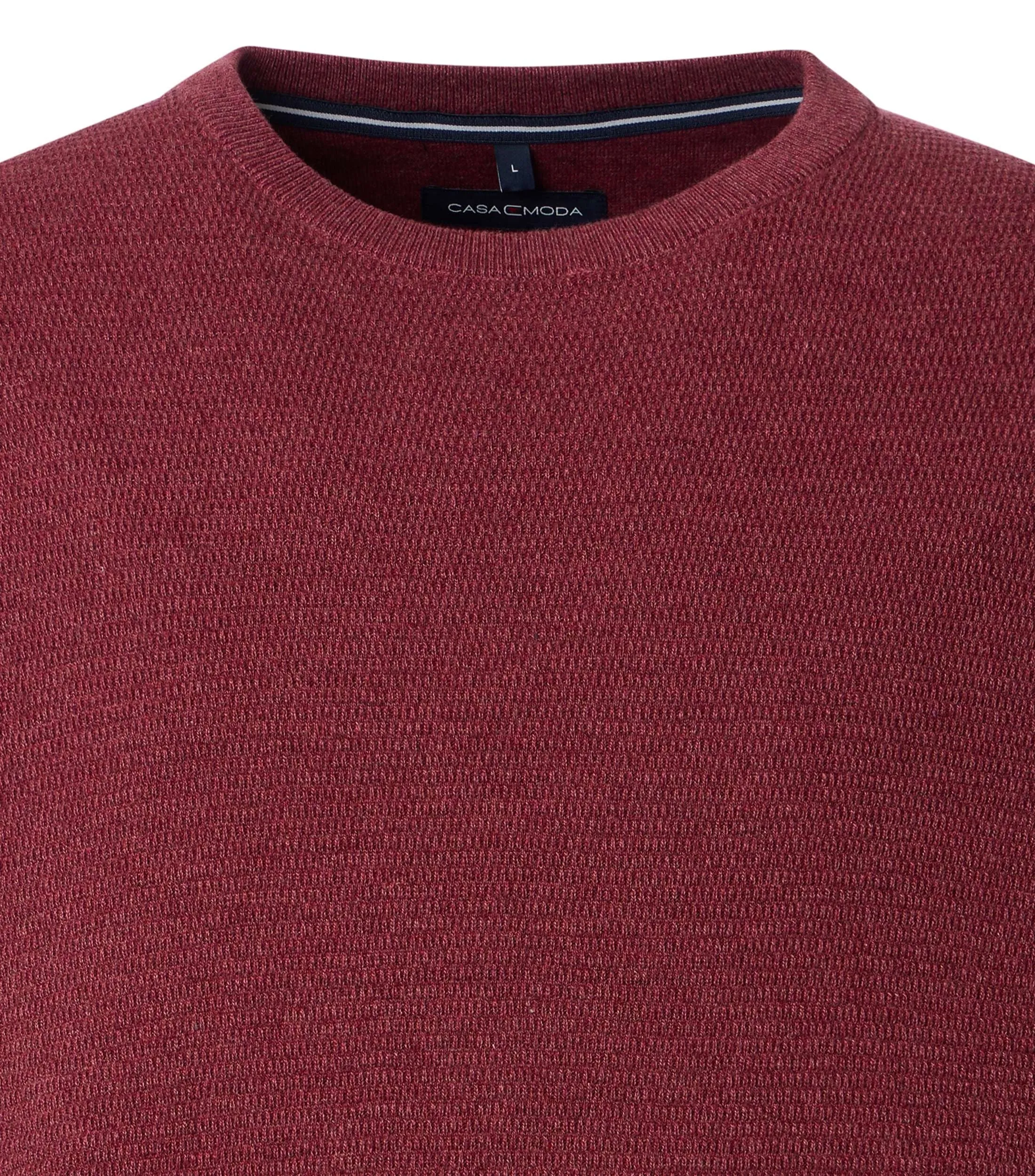 Crew Neck Knitted Pullover