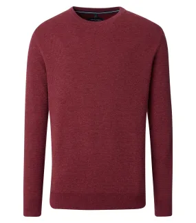 Crew Neck Knitted Pullover