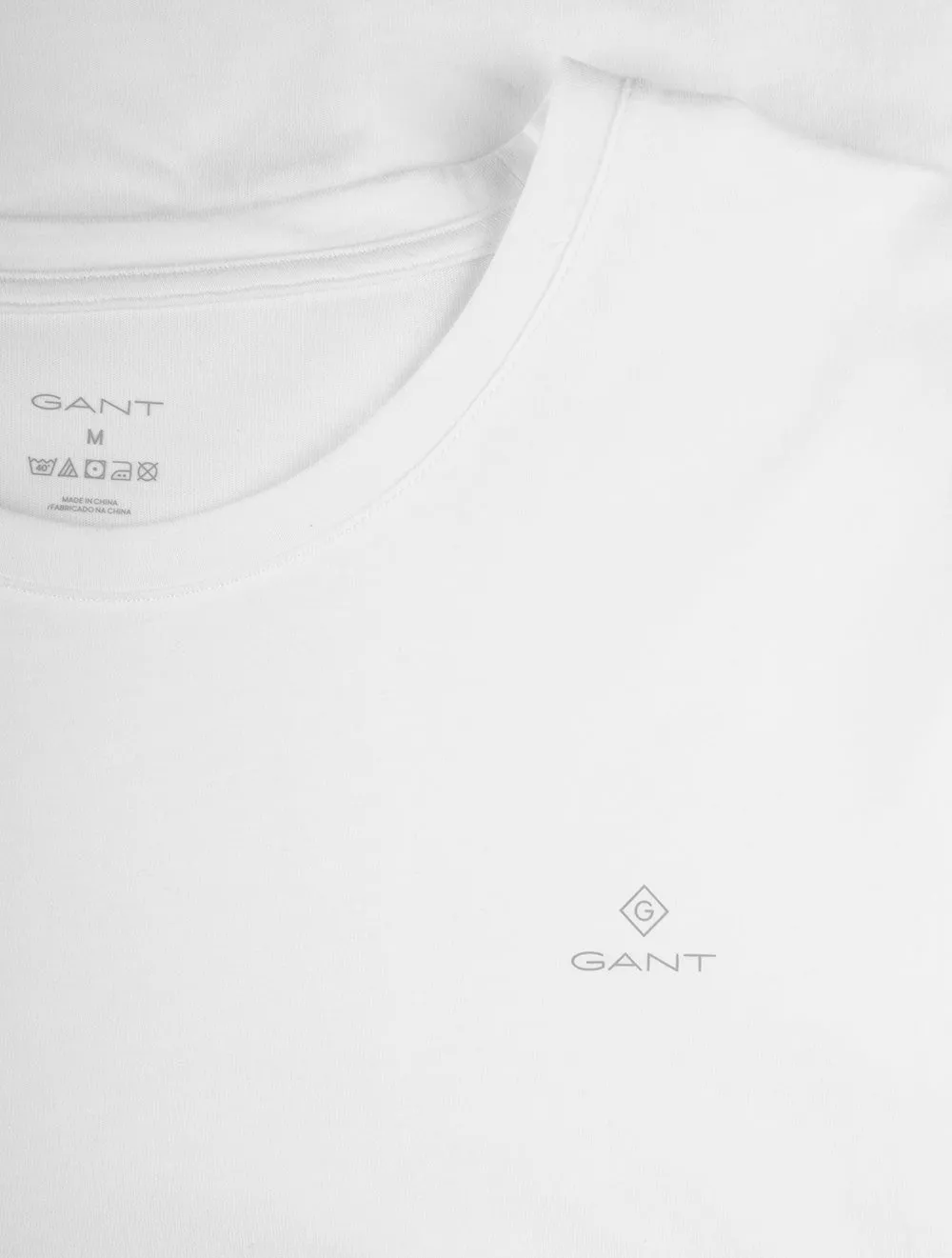 Crewneck T-shirt 2-pack Navy White
