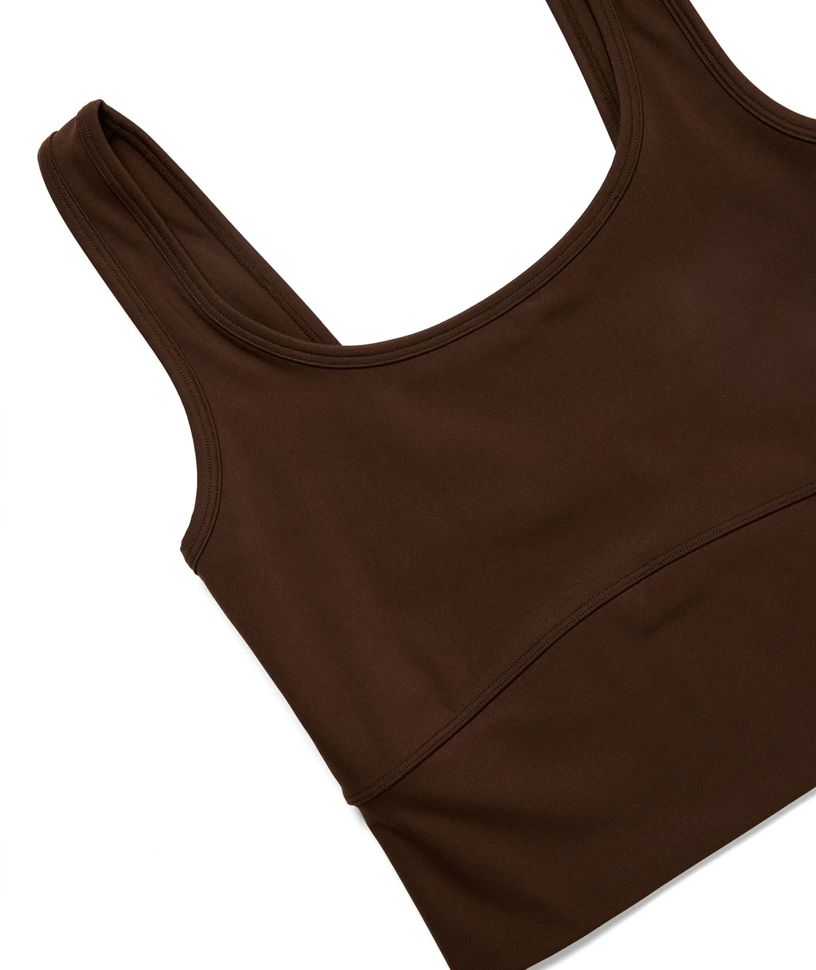 CROPPED TANK - CHOC