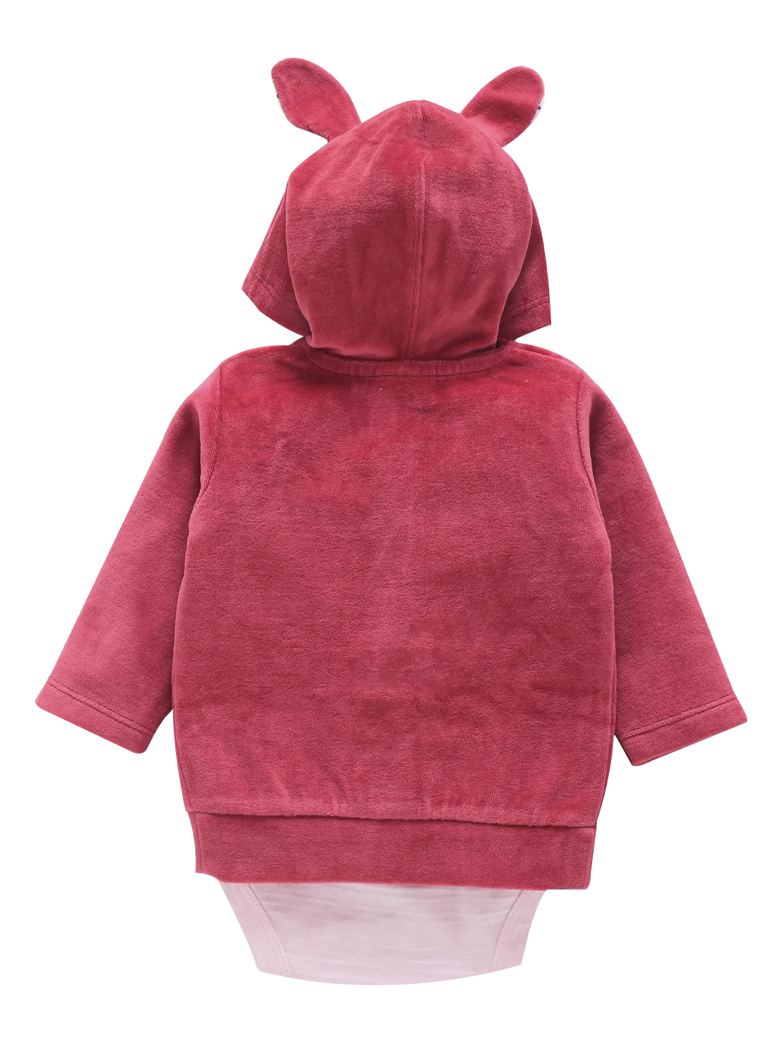 Cute Baby Romper with Jacket - Bunny