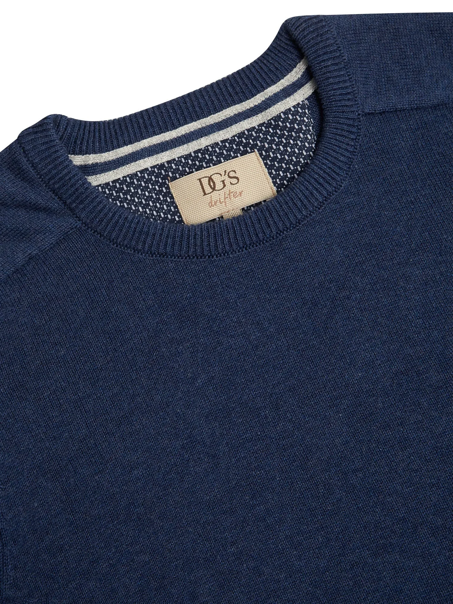 Daniel Grahame Crew Neck Sweater 28 - Dark Blue