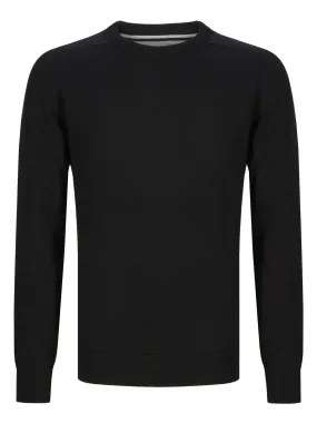Daniel Grahame Crew Neck Sweater - Black