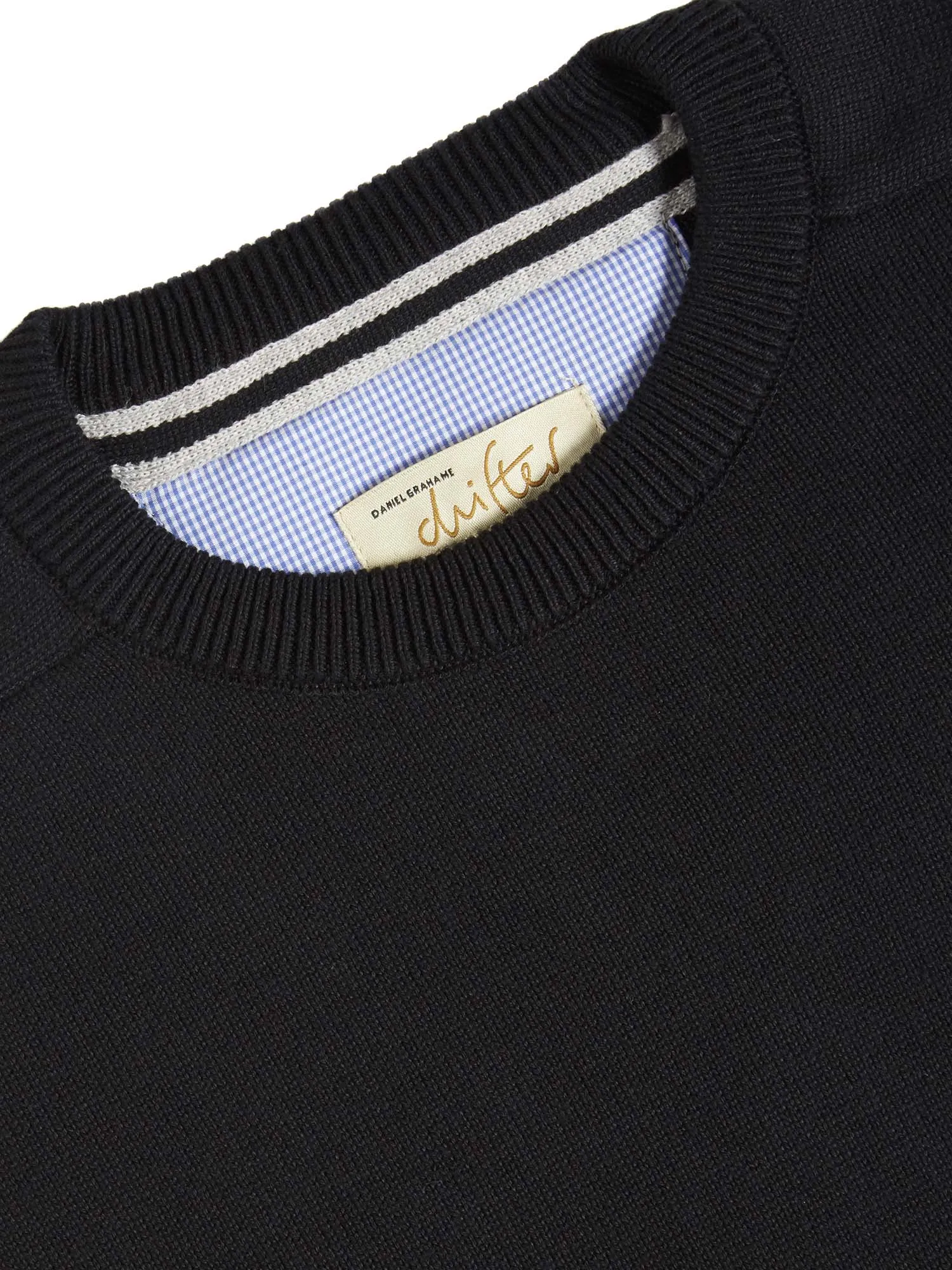 Daniel Grahame Crew Neck Sweater - Black