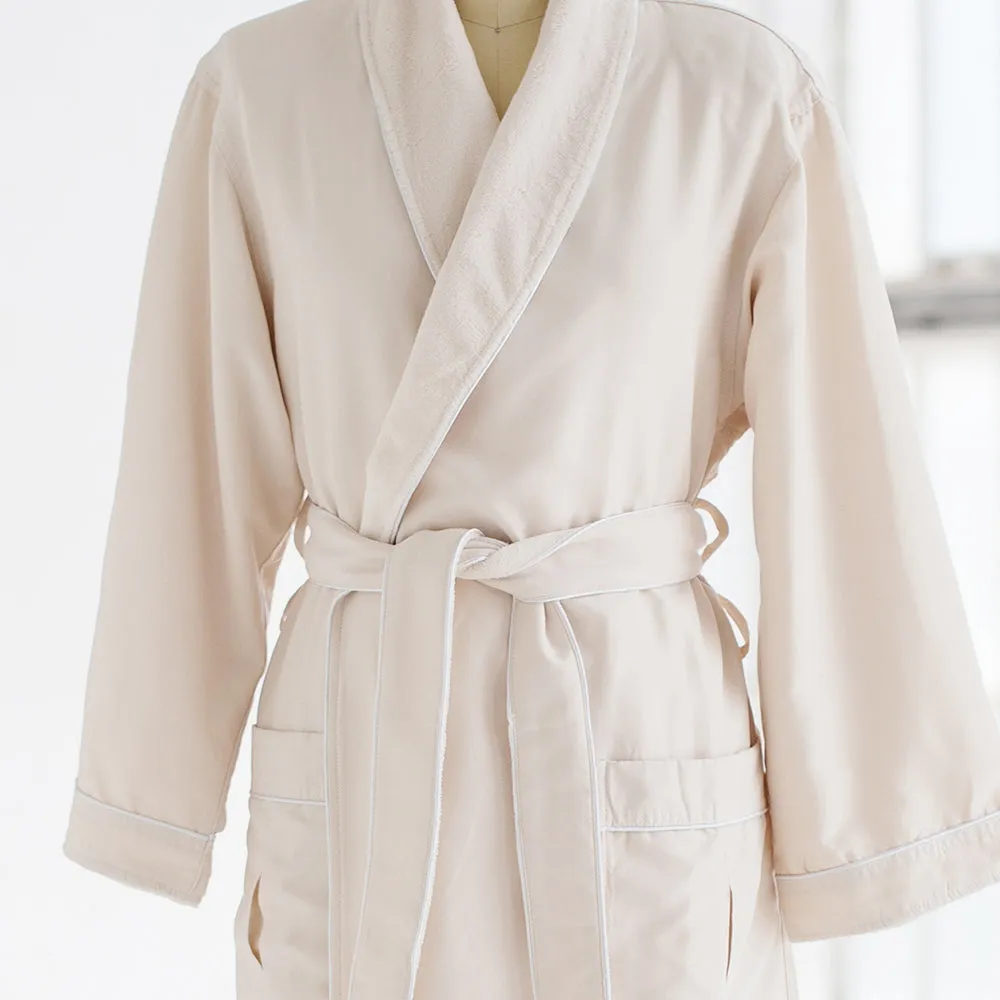 Deluxe Plush Spa Robe - Ivory
