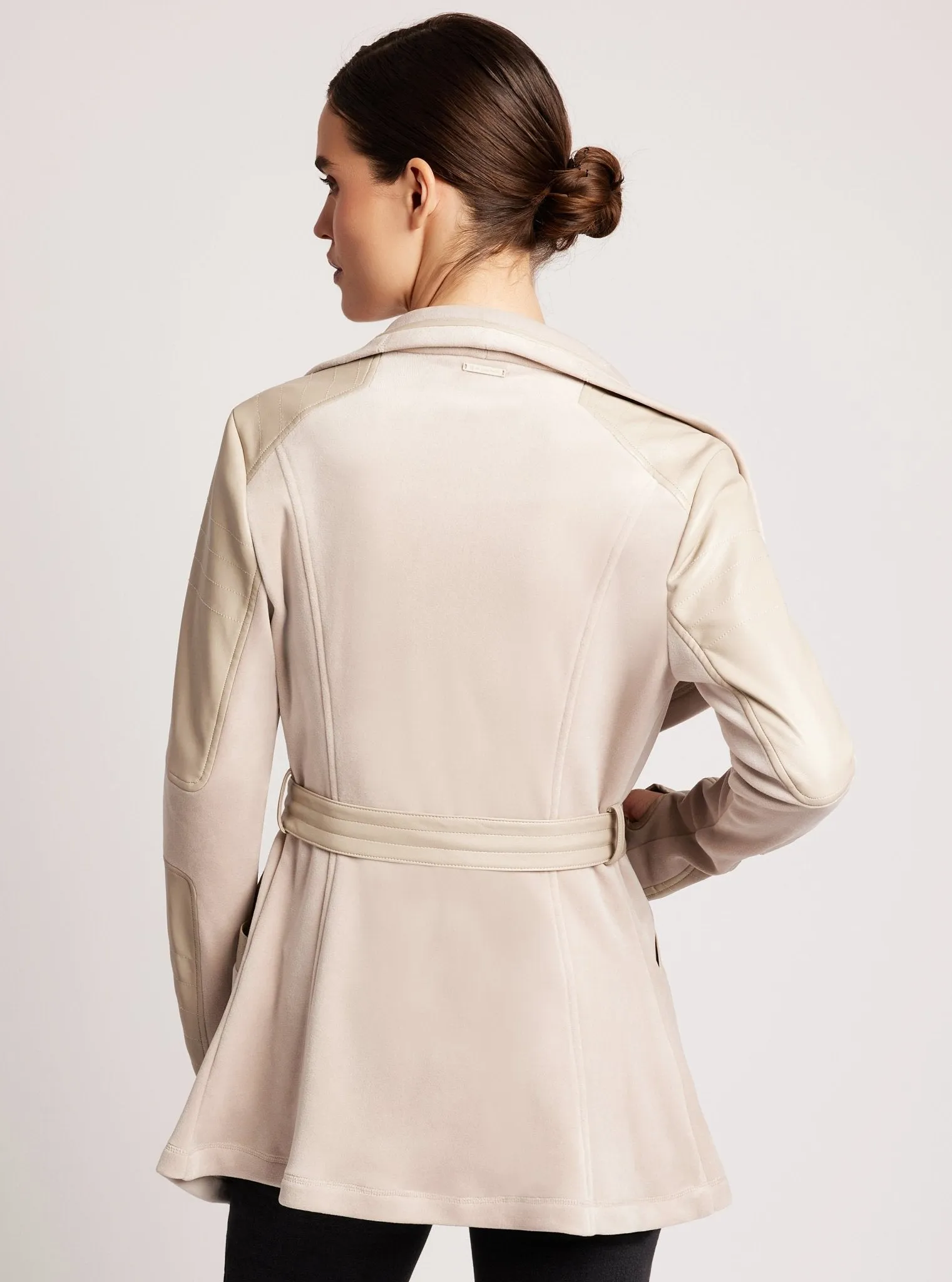 Drape Velour Jacket